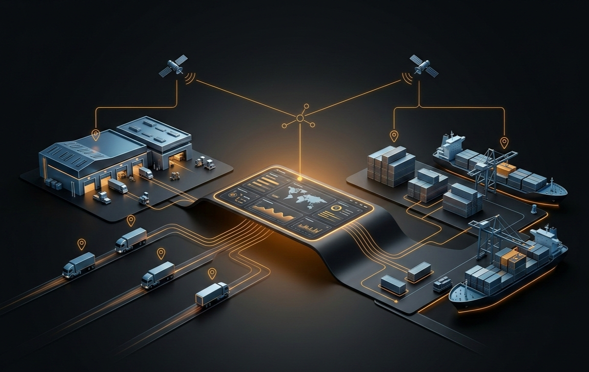 Supply chain visibility dashboard